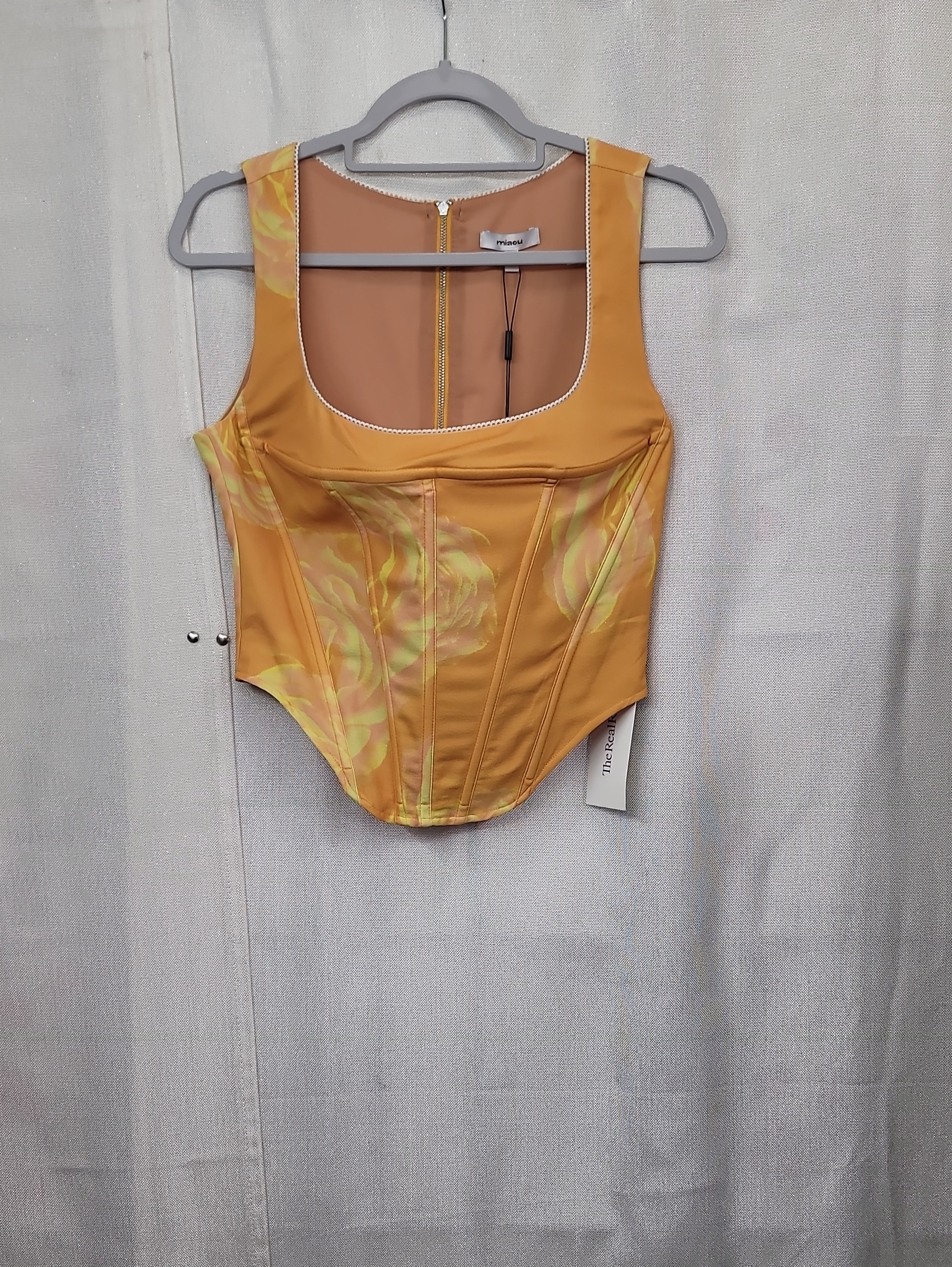 Miaou Nwt Campbell Corset In Kennsington Print Size M — image 2 of 8